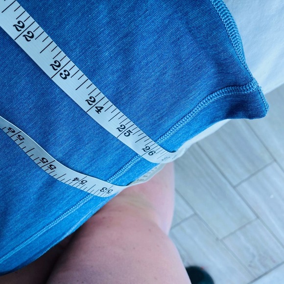 Lululemon Bright Aqua Blue Short Sleeve Performance Casual Polo Mens Size Large - Picture 3 of 7